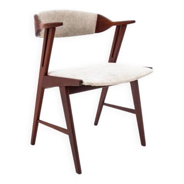 Chaise en teck, Danemark, années 1960. Après rénovation. — Beyit