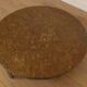 Vintage coffee table | Natural stone | Stainless steel | Brutalist