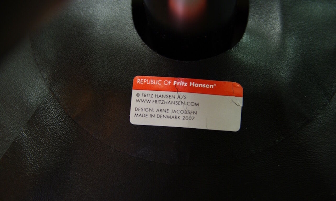 Egg Chair, Danish design, designer: Arne Jacobsen, manufacturer: Fritz Hans