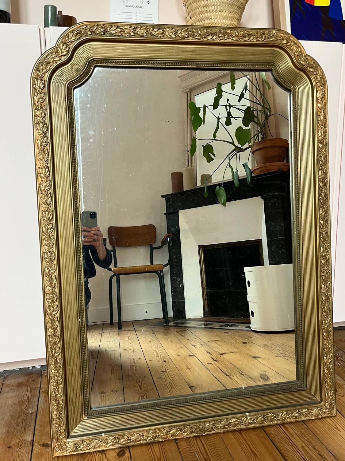 Antique mirror