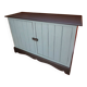 Bahut en bois peint