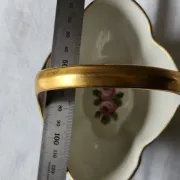 Old Limoges porcelain basket