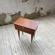 Chevet vintage placage acajou
