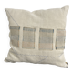 Cushion in old canvas Kilim style