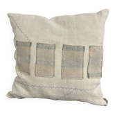 Coussin en toile toile ancienne style Kilim