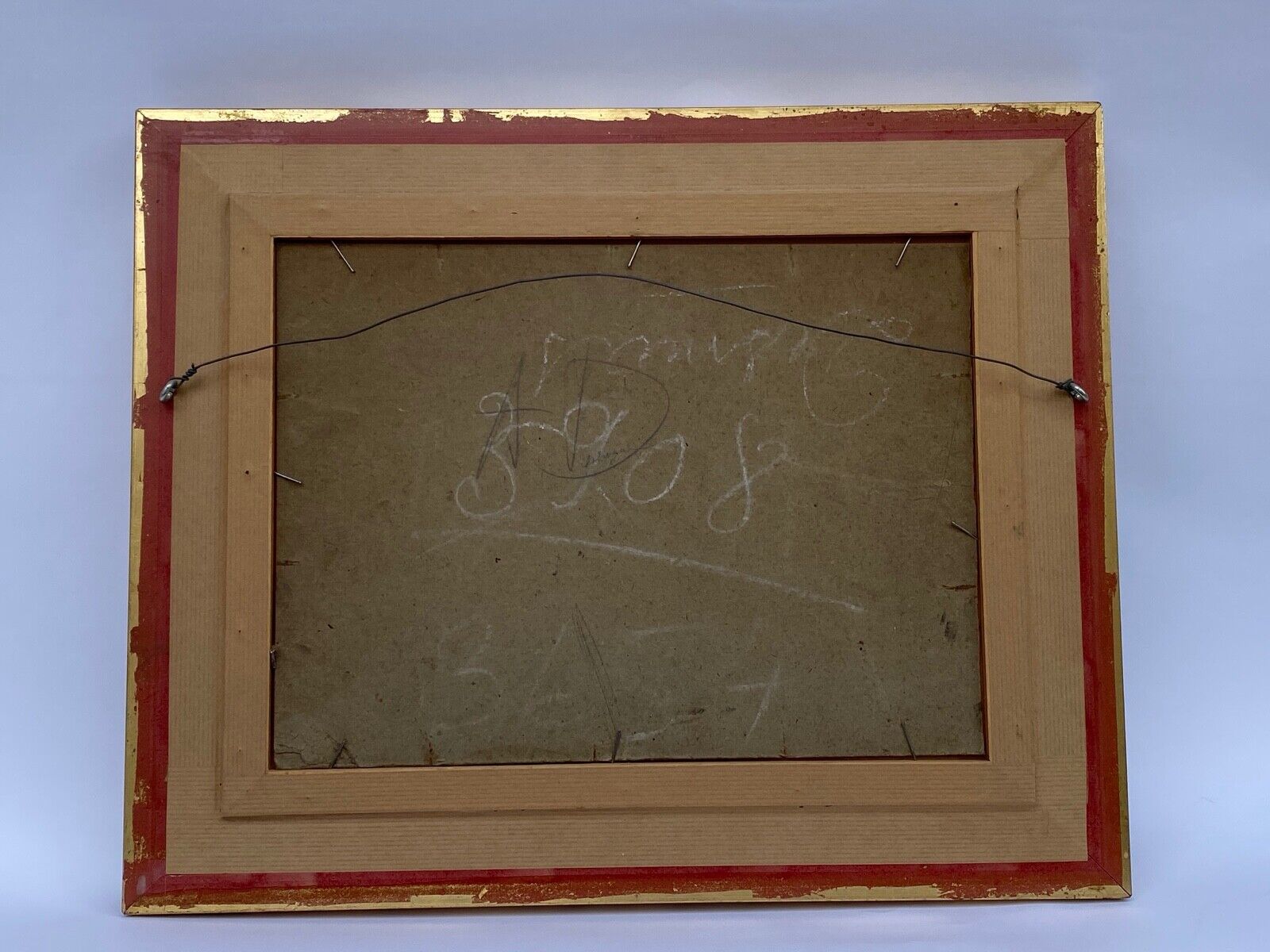 Oil on cardboard riveting nineteenth eugene labitte