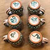 6 mugs by Robert Picault