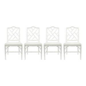 ensemble de 4 chaises - 1970