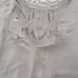 Carafe, crystal pitcher signed Saint Louis