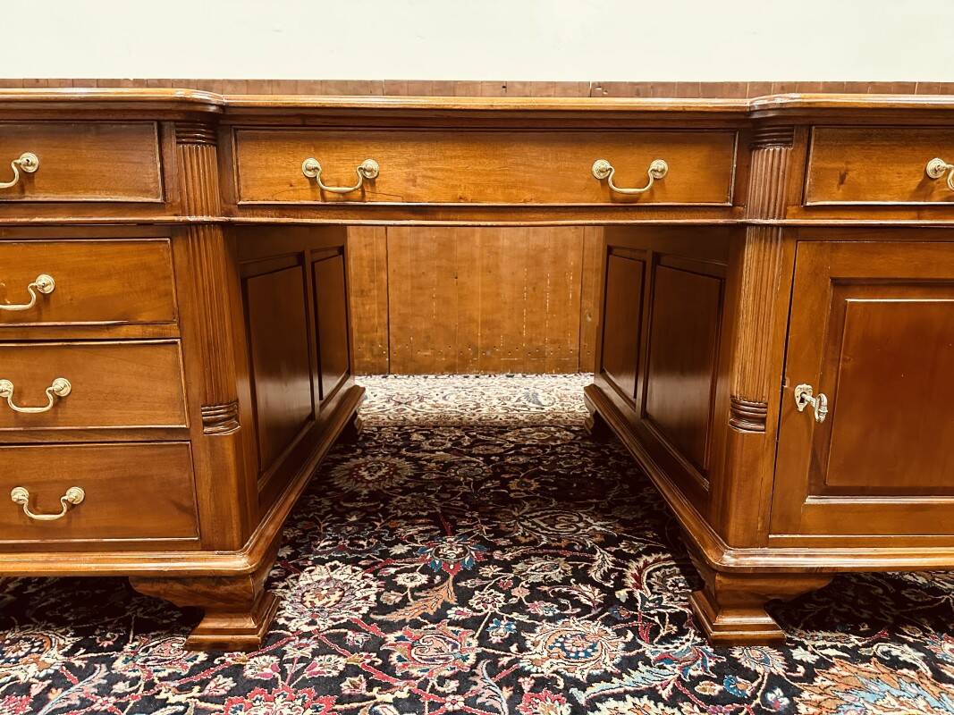 Antique English Desk Partnerdesk