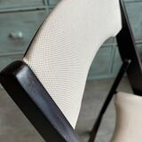 Vintage re upholstered folding chair