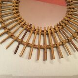 Mirror rattan Sun