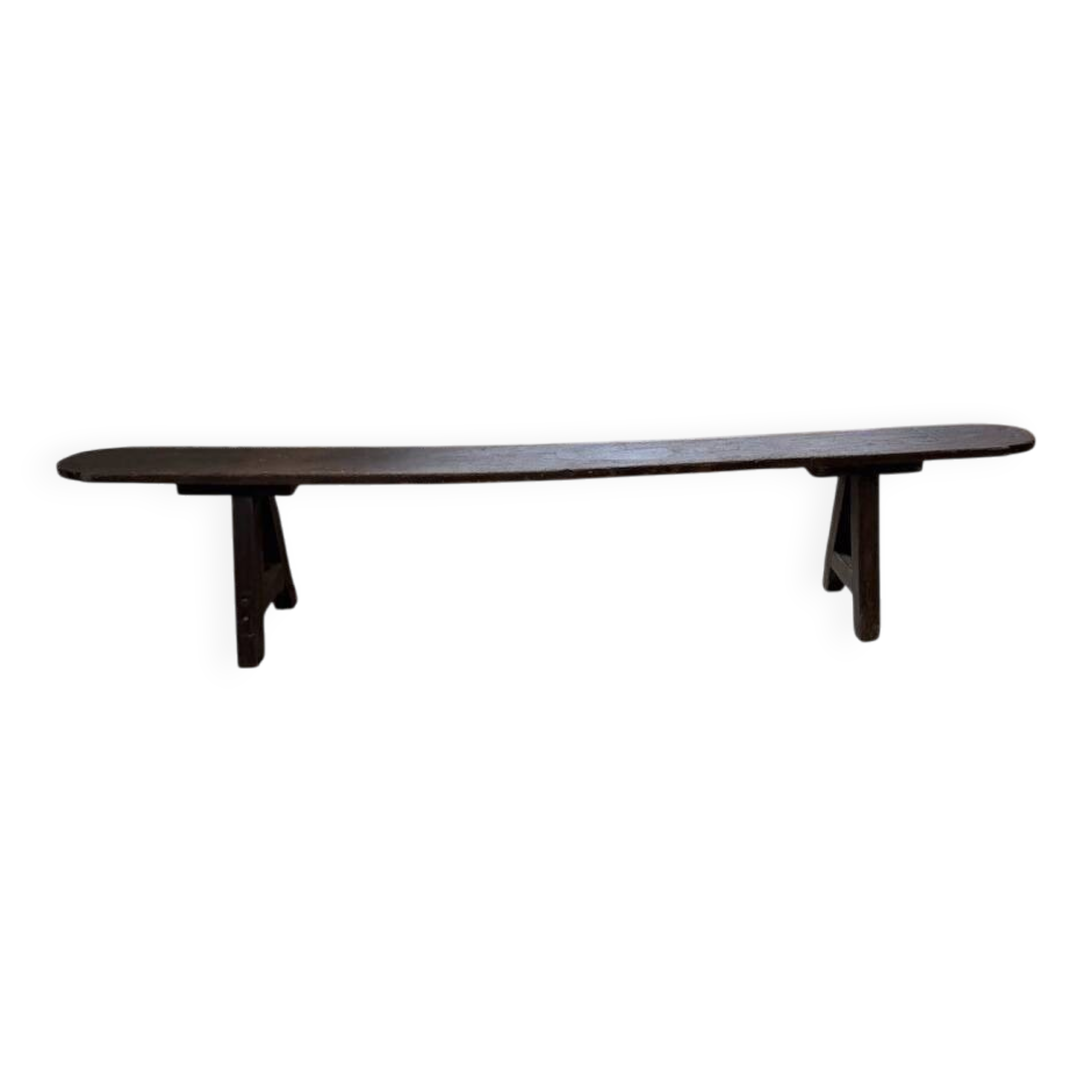 Banc de ferme en chêne 1950 220cm
