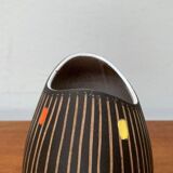 West German Vase in Ceramic WGP Fish Mouth from the Mid-Century by Steuler, 1960s