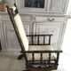 English rocking chair turned wood