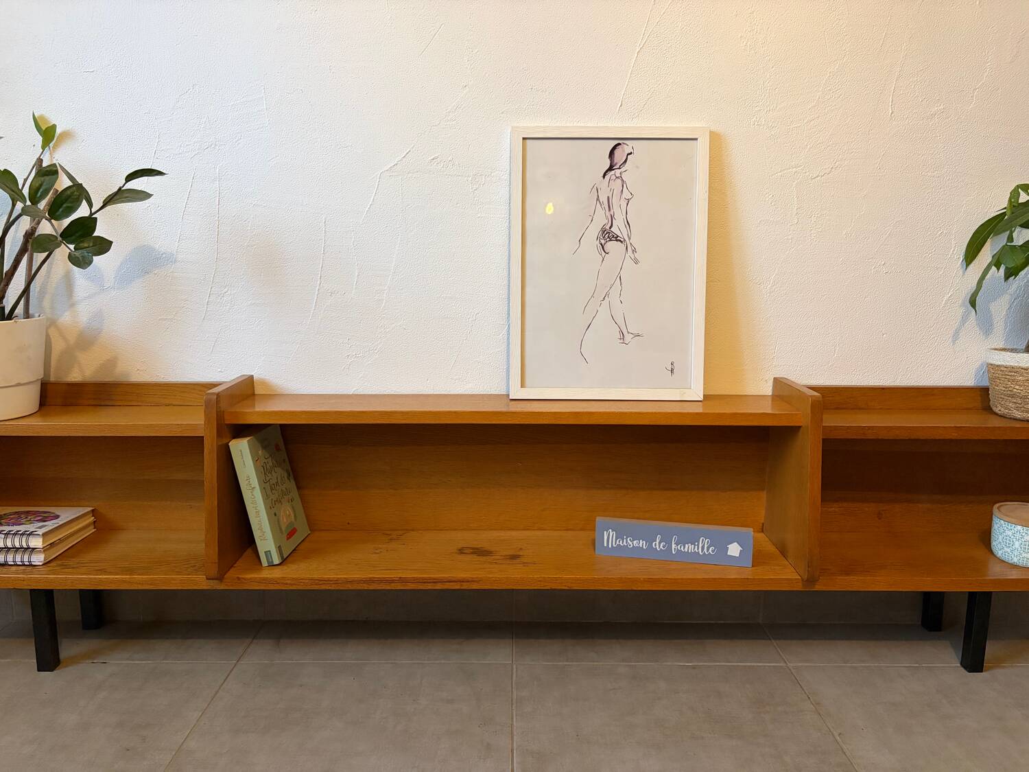 Very beautiful Scandinavian sideboard (shallow)