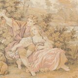 Tapisserie murale de style Louis XVI