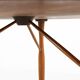 Mid-Century Wooden Coffee Table, Belgium 1950s
