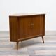 1950s chest of drawers/TV cabinet with sliding doors