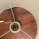 Lampe en bois vintage