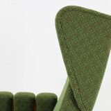 1970s Large Rare Brutalist Rocking Chair, Czechoslovakia