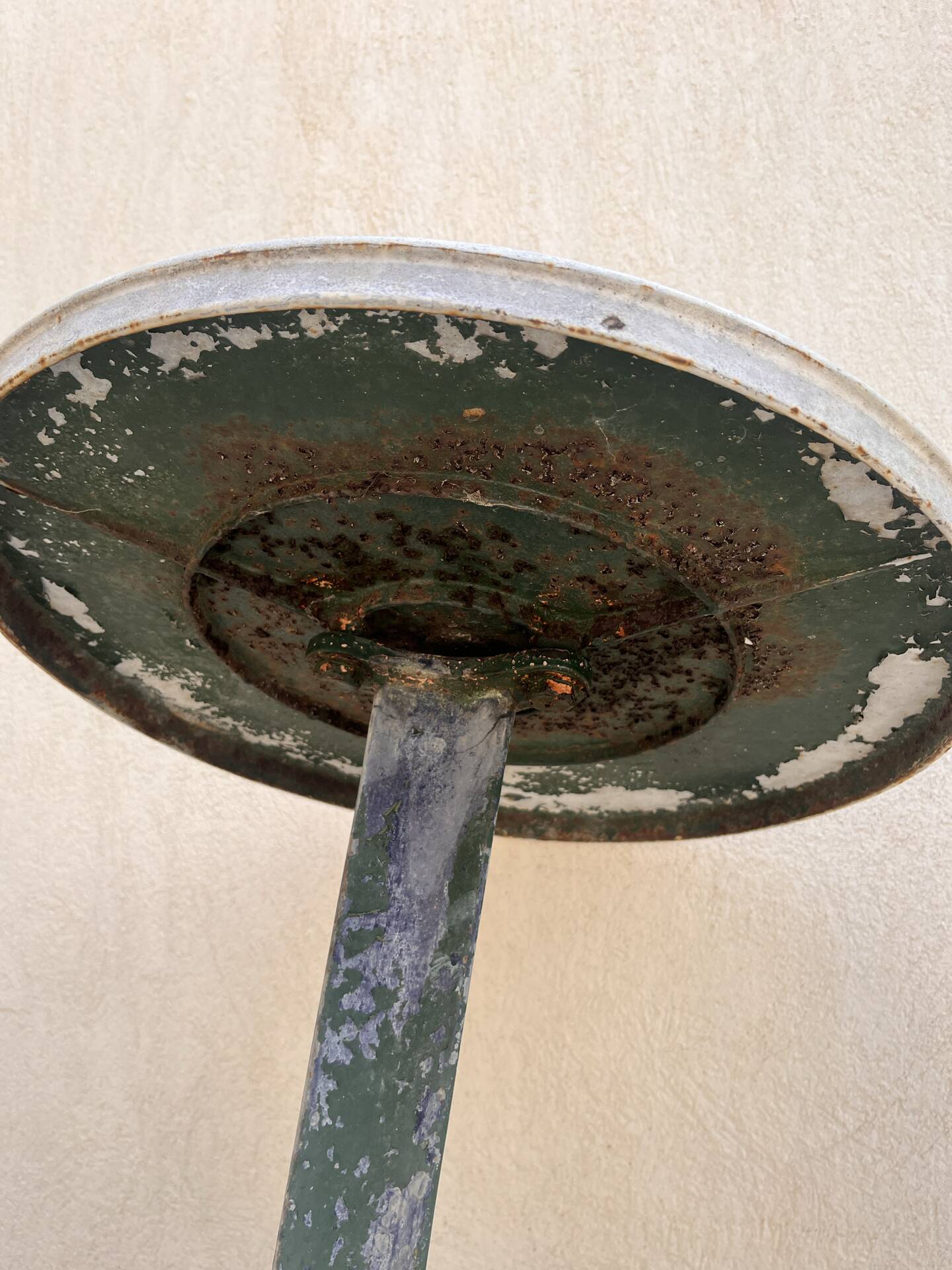 Art Deco cast iron side table