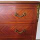Commode Louis XVI-Bronze-Marqueterie par placage de bois en papillon-1930