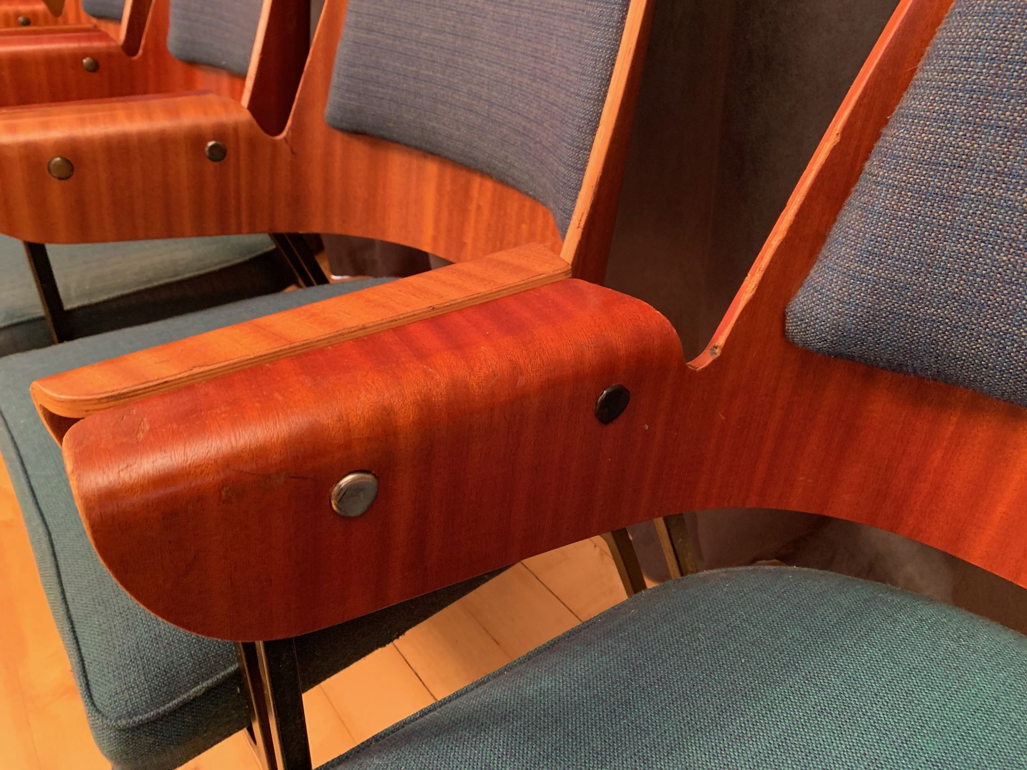 Set of four chairs, 1960s