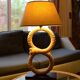 Lampe en corde vintage
