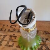 Tulip and porcelain wall lamp