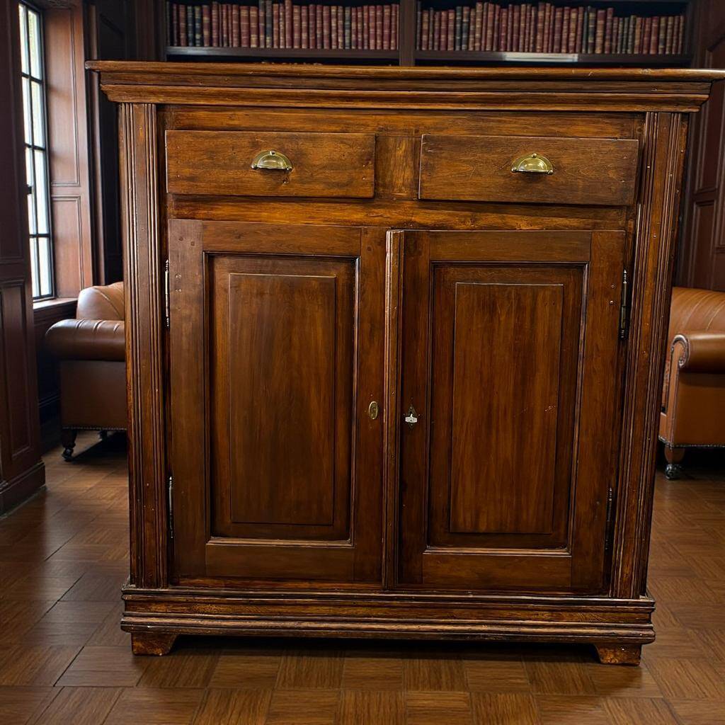 Antique wooden sideboard