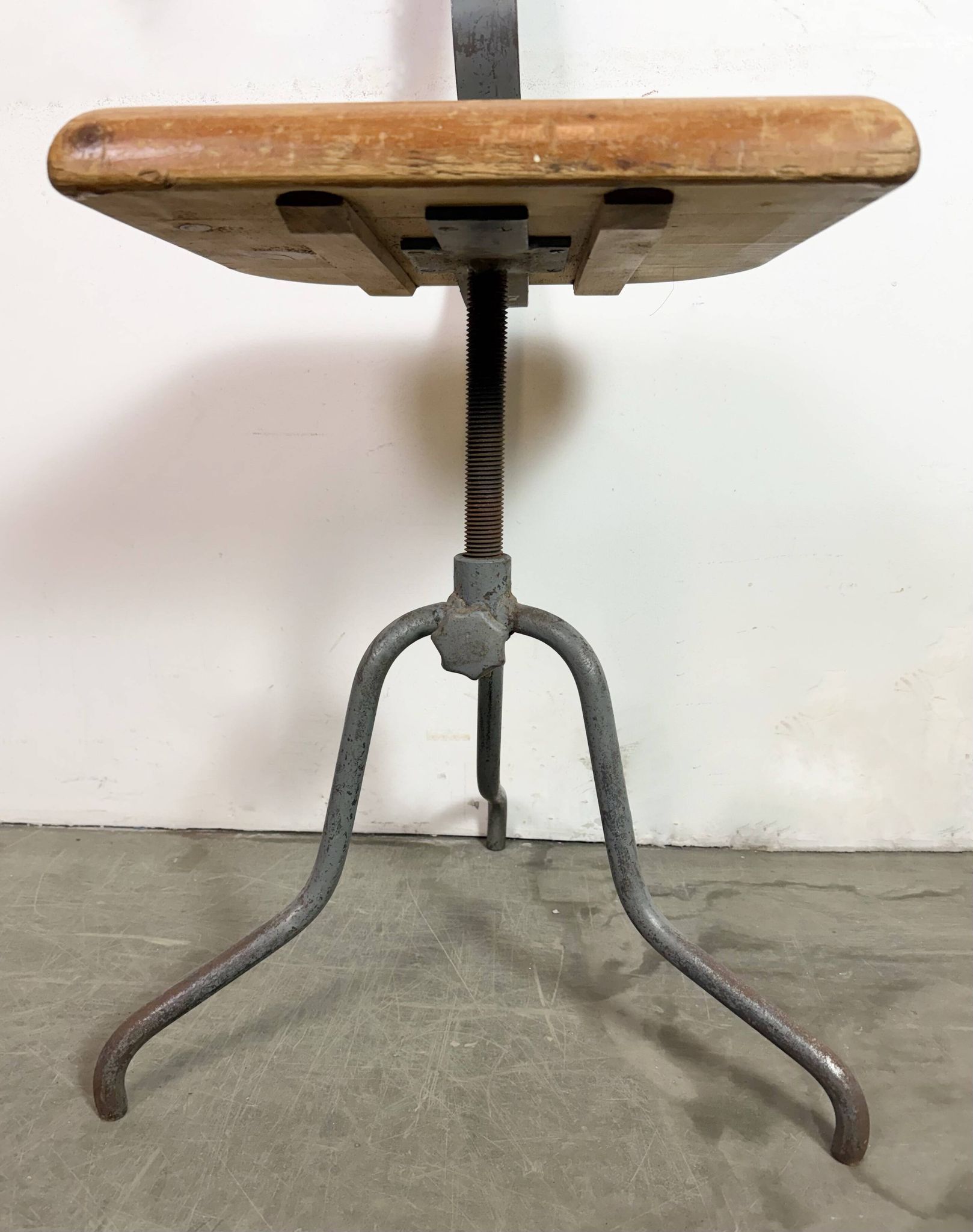 Industrial Factory Swivel Chair, 1950s