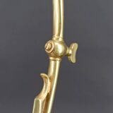 Important Bronze and Marble Table Lamp, Art Nouveau, France, 1890