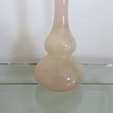 Pale pink opaline soliflore vase, 60s-70s