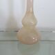 Vase soliflore en opaline rose pâle, années 60-70
