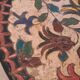 Flat plate by Jérôme Massier, from Vallauris, cracked. Decoration in slight relief.