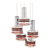 Space Age Cascading Pendant from Polam, 1960s