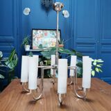 Vintage designer arm chandelier from the 70s