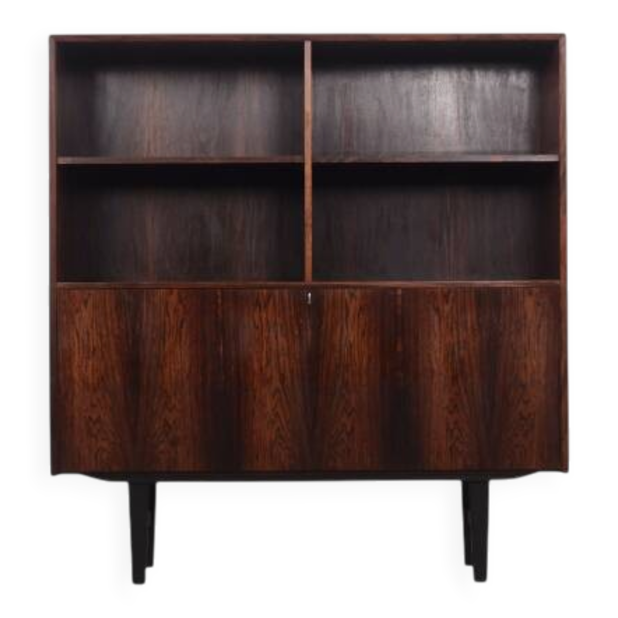Rosewood bookcase, Danish design, 1960s, manufacturer: Brouers Møbelfabric