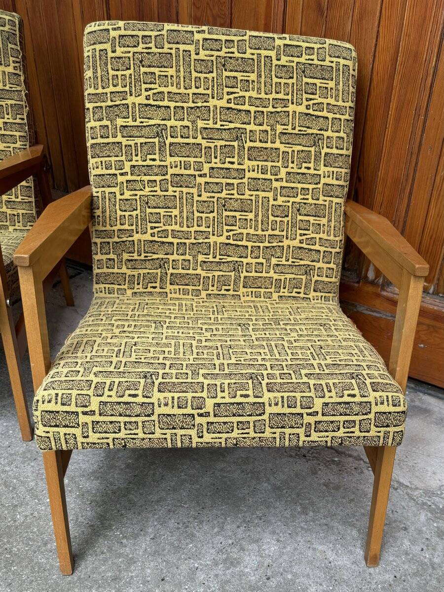 Mid-Century Armchairs Györgyi 1960s, Set of