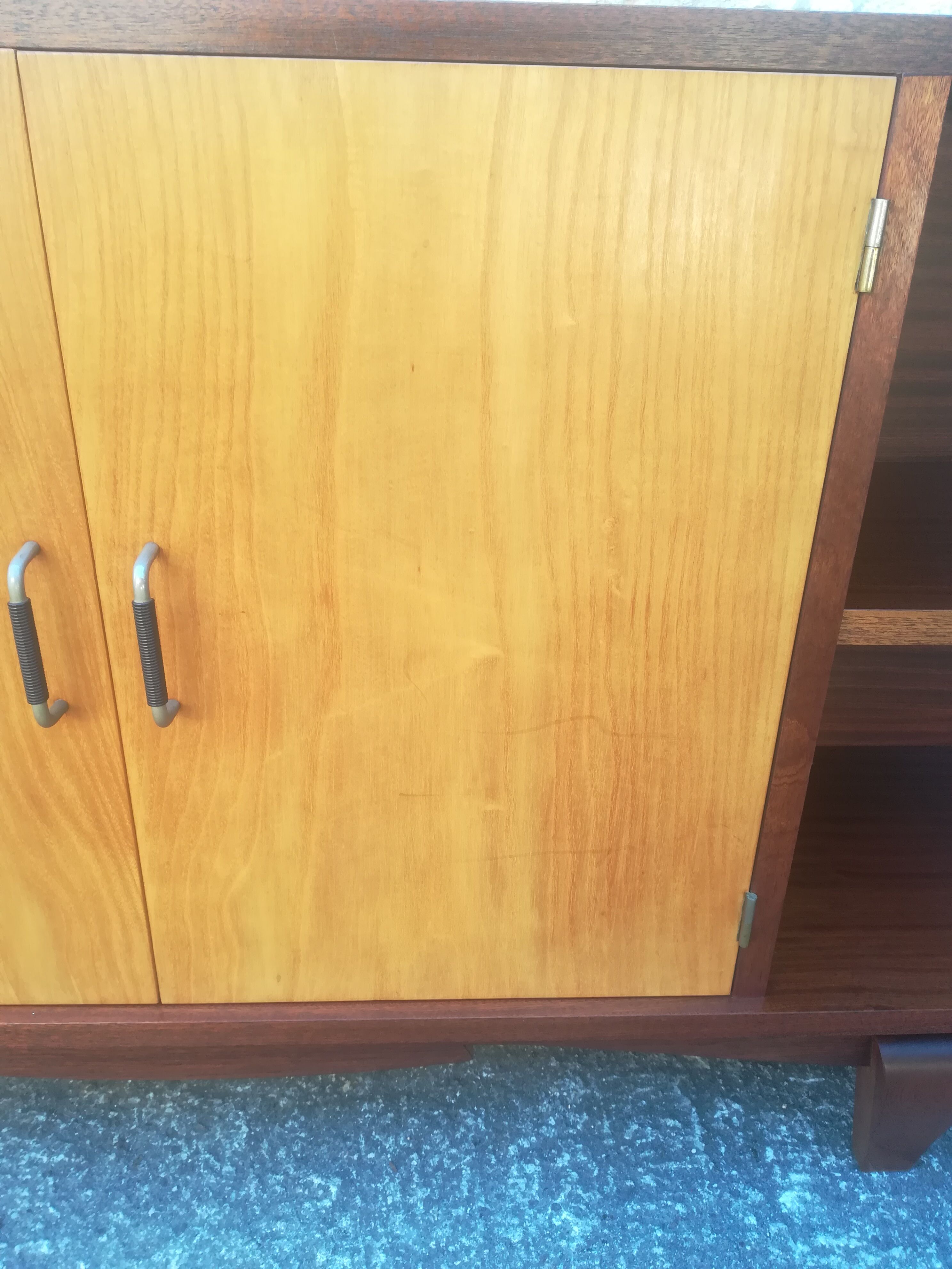 Vintage two-door enfilade