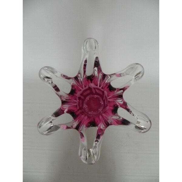 Vase vintage en verre Prima