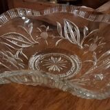 Fruit basket in cut Arques crystal