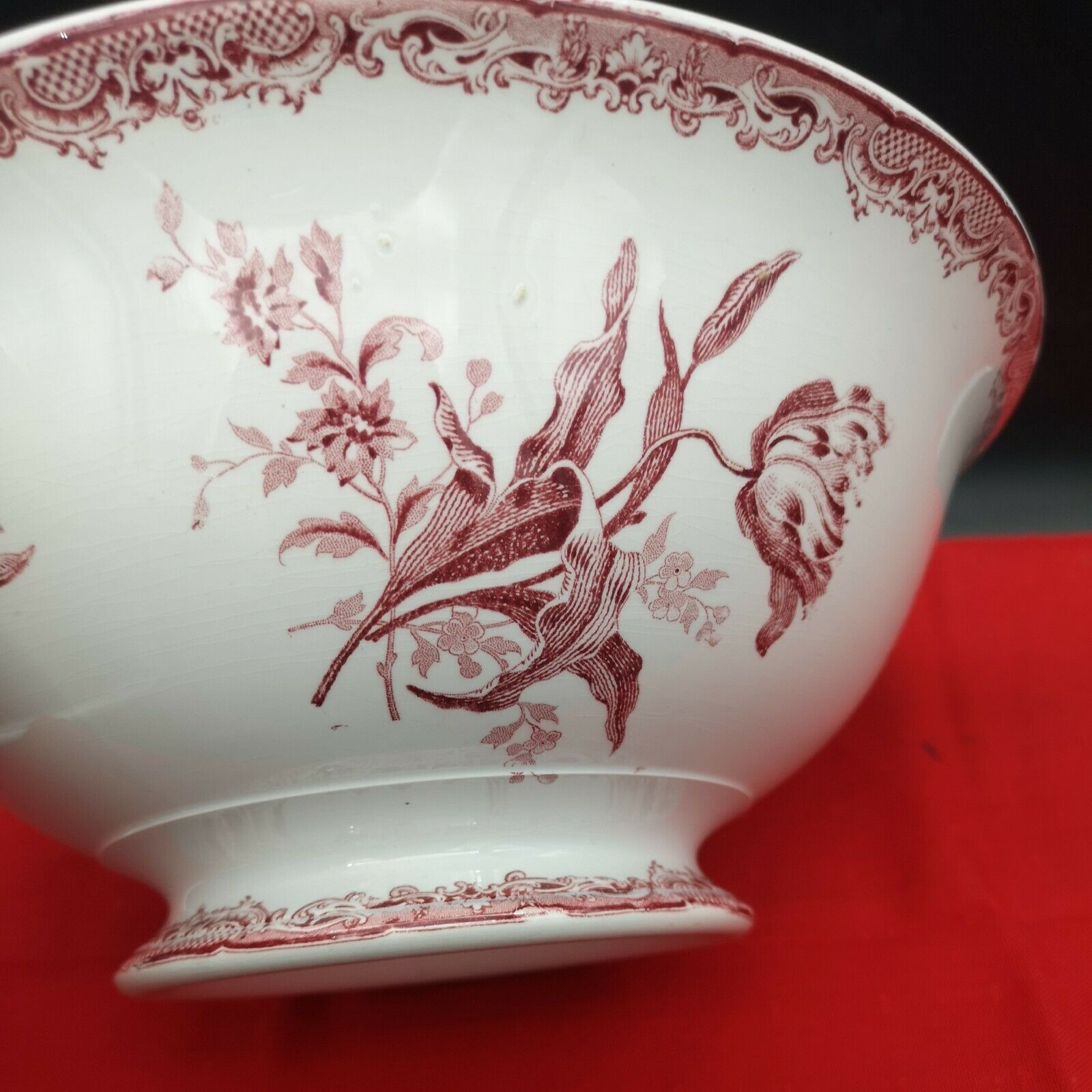 Salad bowl Sarreguemine model Fontanges