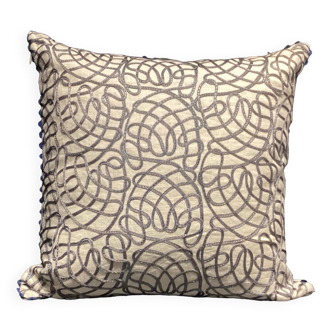 Pierre Frey Hand Embroidered Cushion