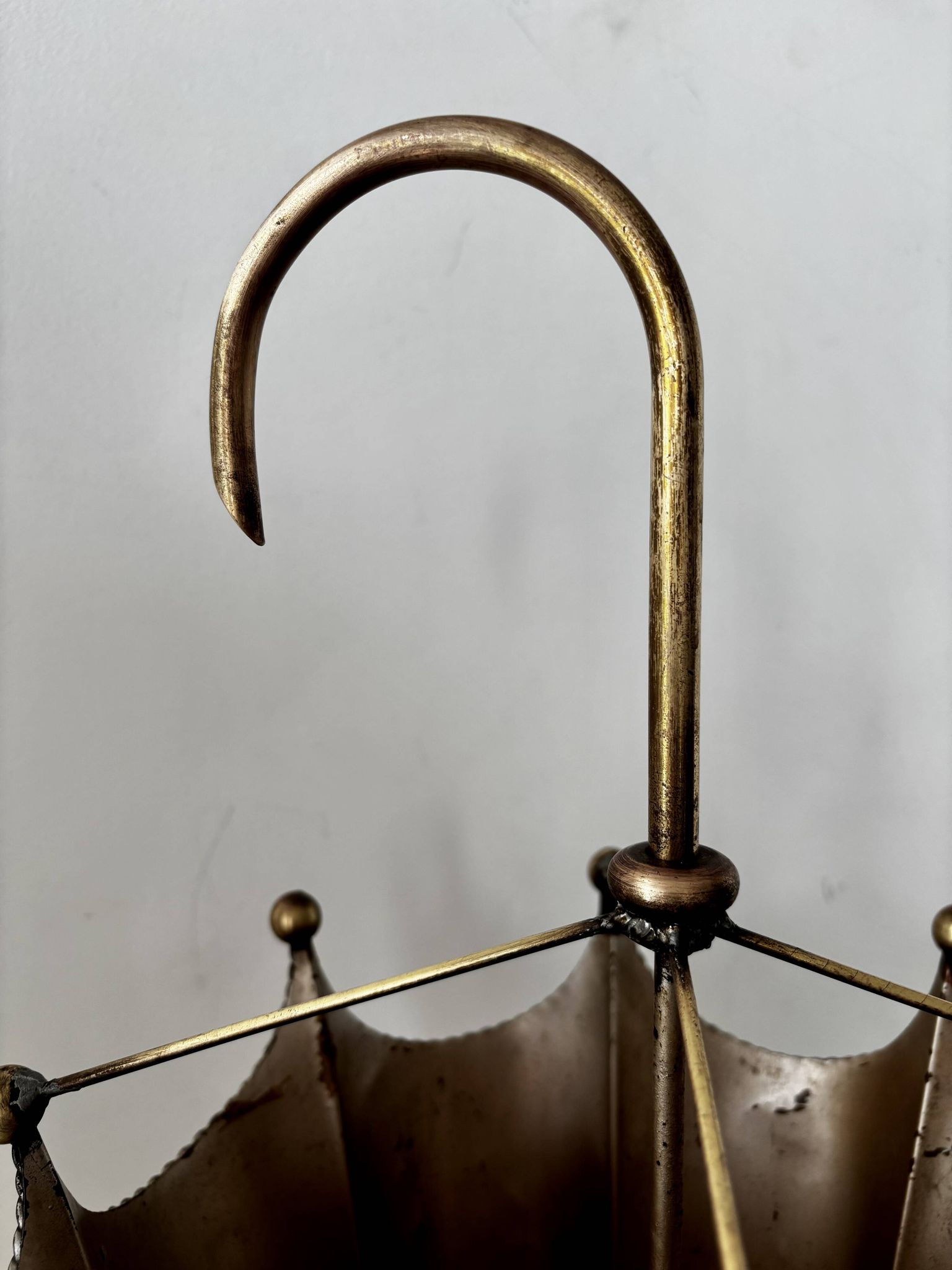 Porte parapluie en laiton 1960