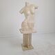 Sculptural Contemporary Female Torso Crafted from Layered Reclaimed Mactan