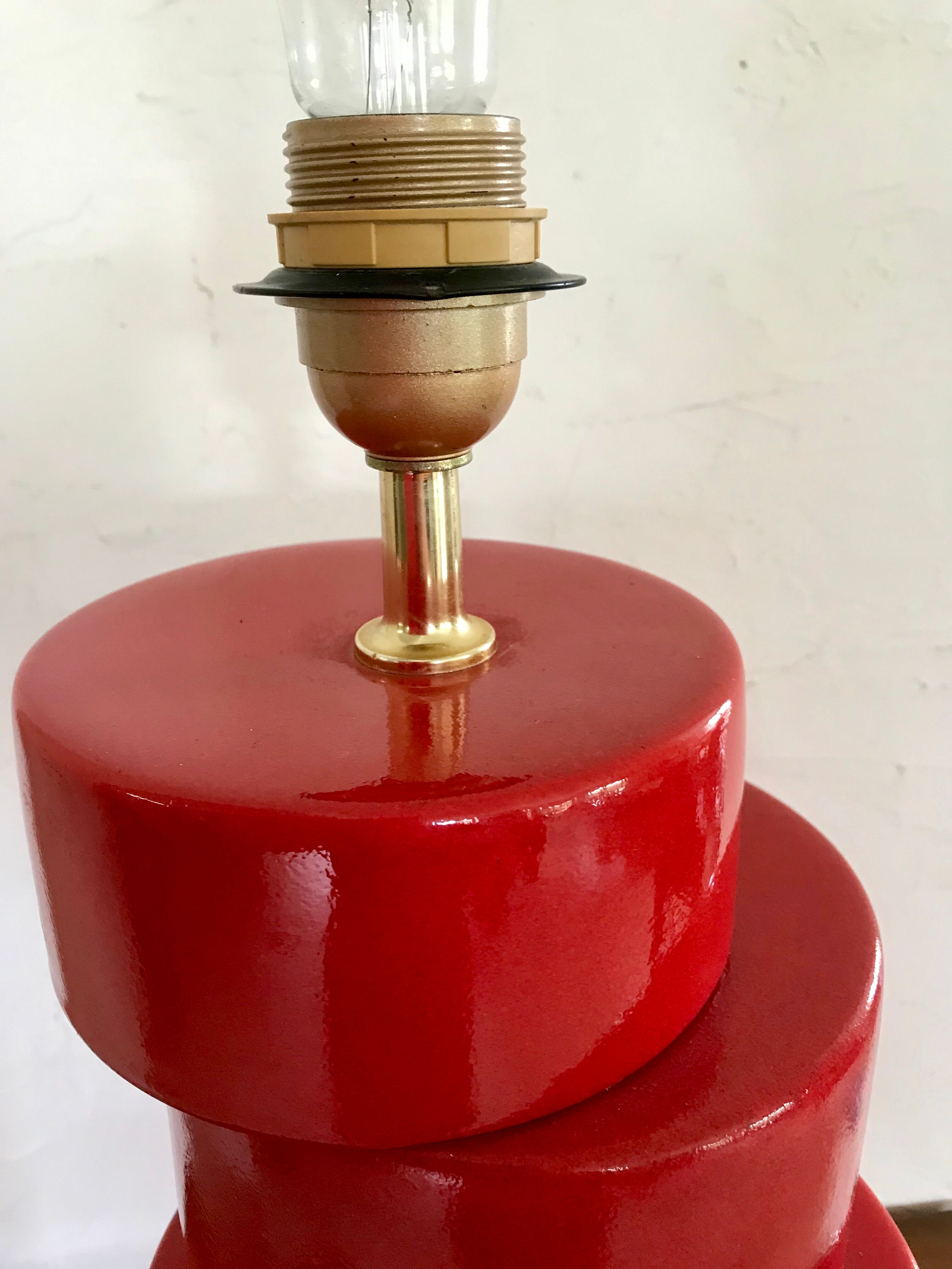 Vintage ceramic lamp