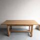 Solid oak farm table