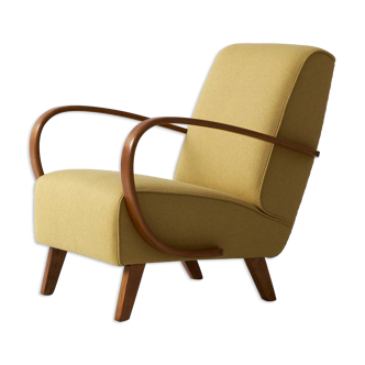 Jindrich Halabala h-410 armchair, 1930s